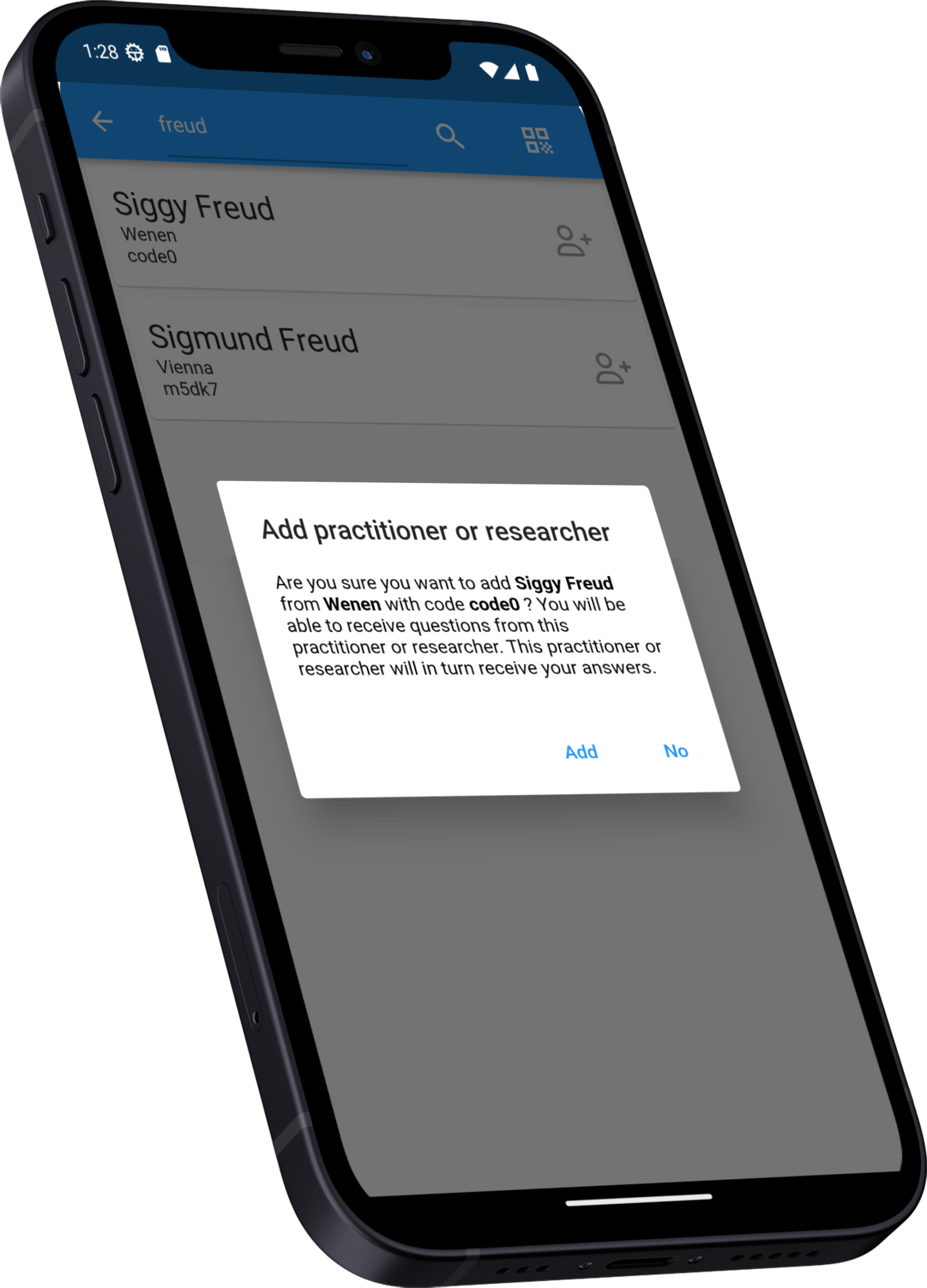 Aalto mobile app screen showing Seller Q&A with collapsable questions and answers
